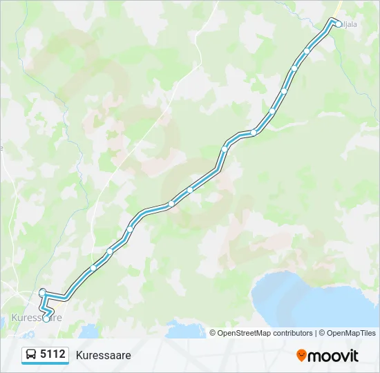 5112 Bus Line Map