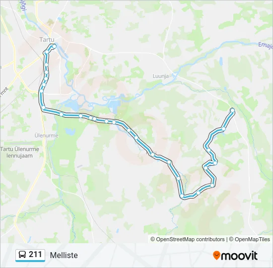 211  Line Map