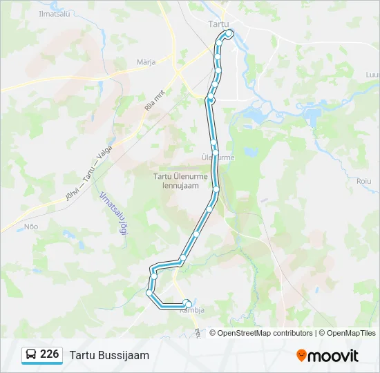 226  Line Map