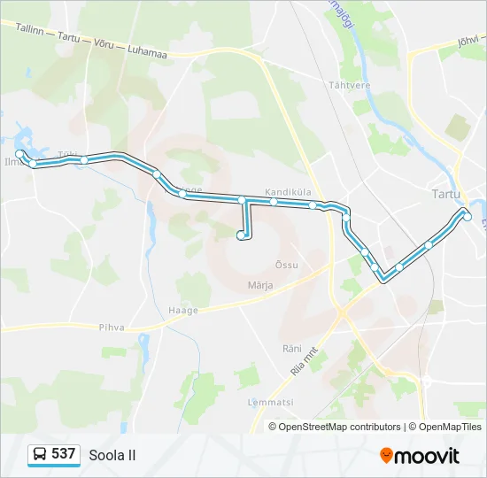 537  Line Map