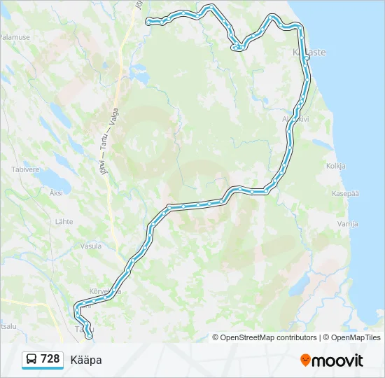 728  Line Map