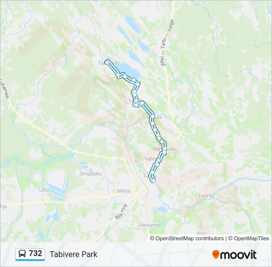 732  Line Map