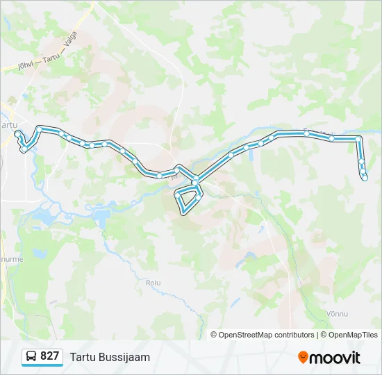 827  Line Map