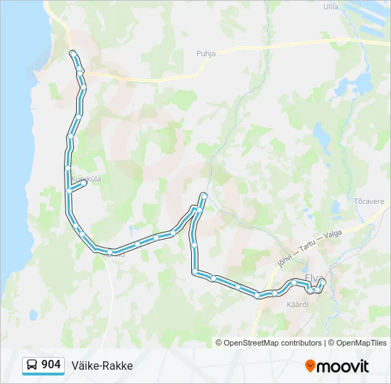 904  Line Map