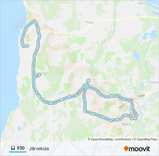 930  Line Map