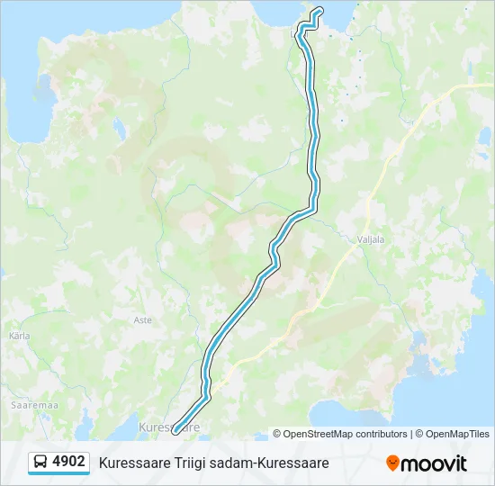 4902 Bus Line Map