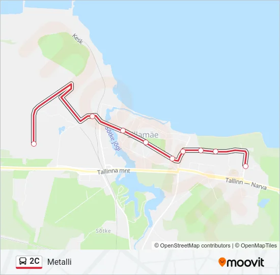 2C Bus Line Map