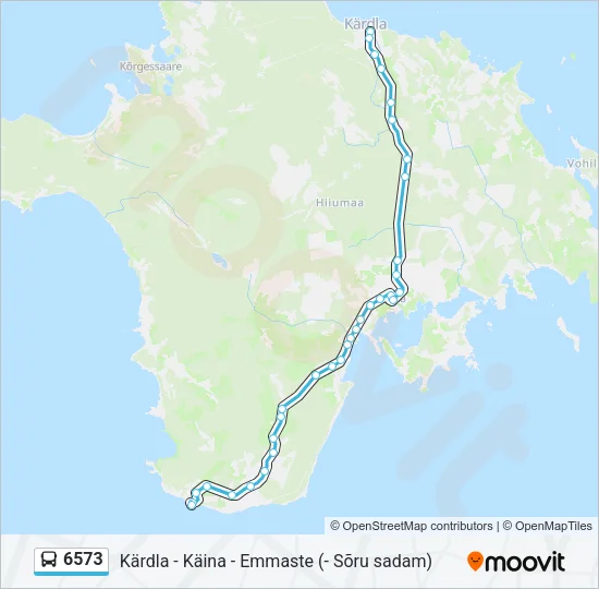  6573: карта маршрута