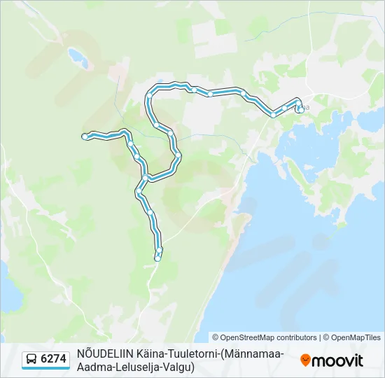 6274  Line Map