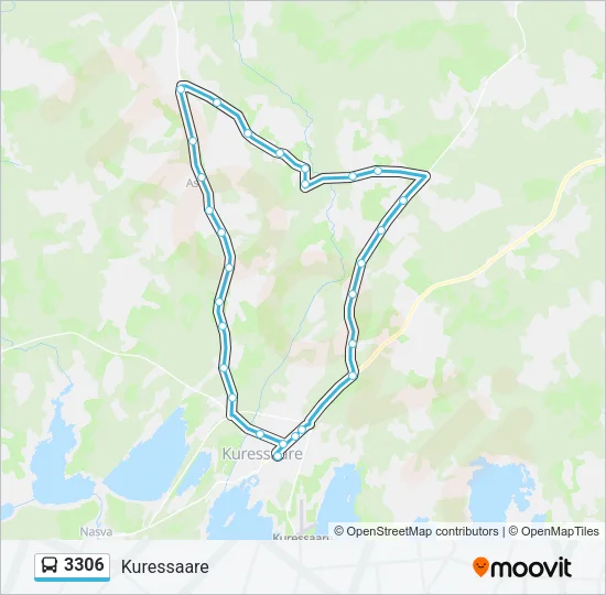 3306 Bus Line Map