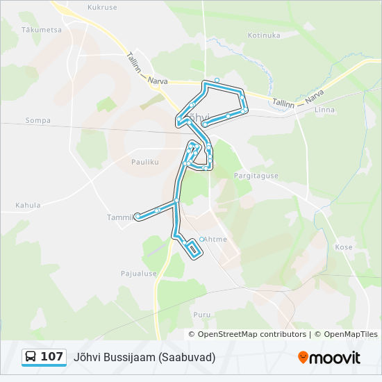 Автобус 107 маршрут остановки и расписание