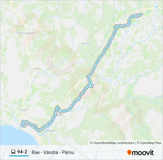 94-2 Bus Line Map