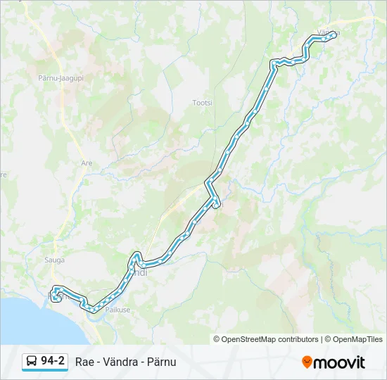 94-2 Bus Line Map