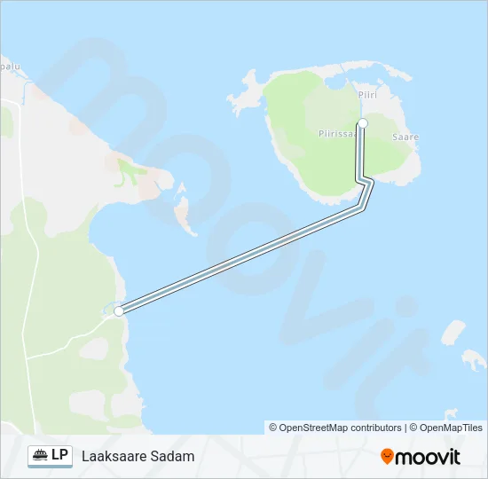 LP Ferry Line Map