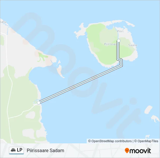 LP Ferry Line Map