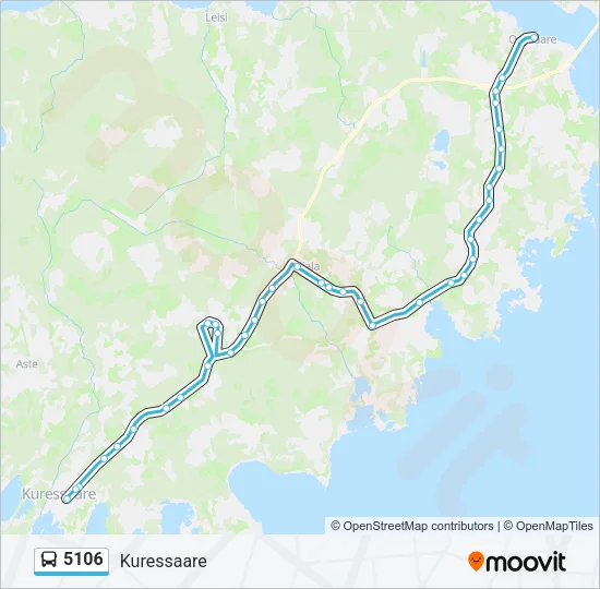 5106 Bus Line Map