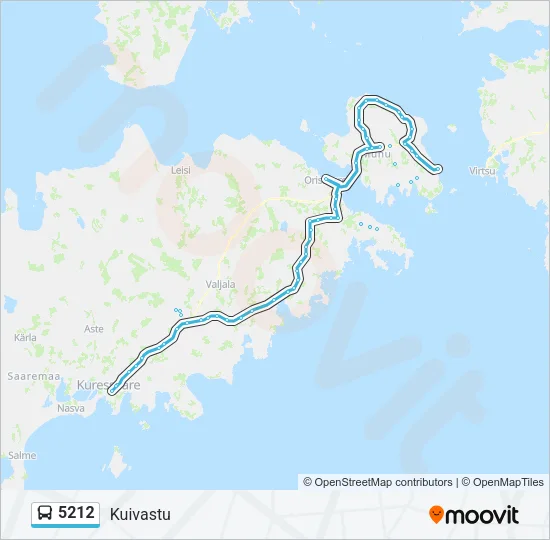 5212 Bus Line Map