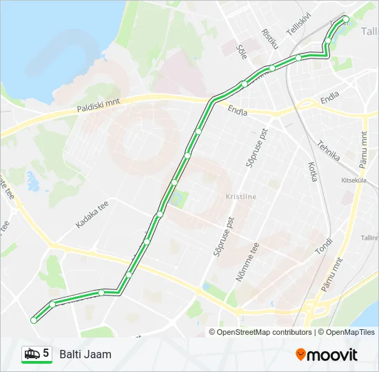 5  Line Map