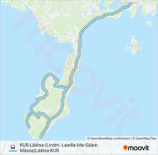 1108 PILOOT Bus Line Map