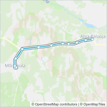 57D Bus Line Map