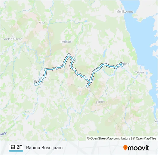 2F Bus Line Map