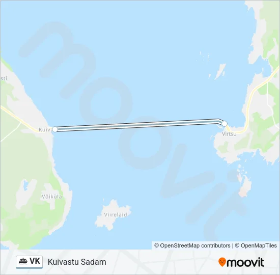 VK  Line Map