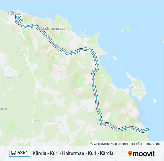 6361: карта маршрута
