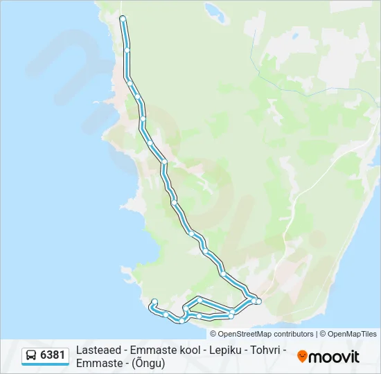 6381  Line Map