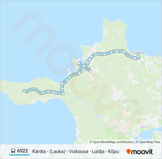6522  Line Map