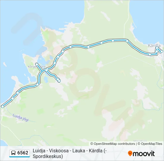  6562: карта маршрута