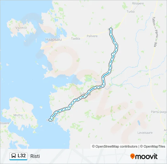 L32 Bus Line Map