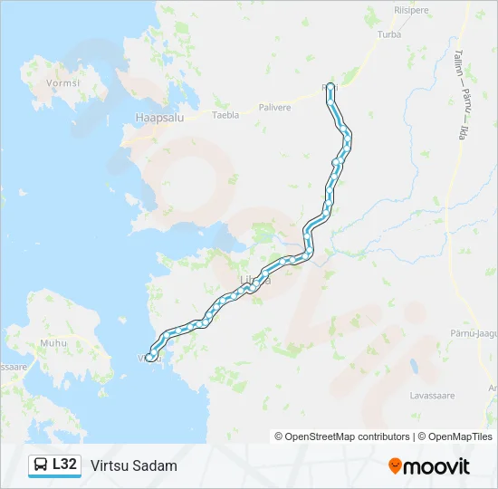 L32 Bus Line Map