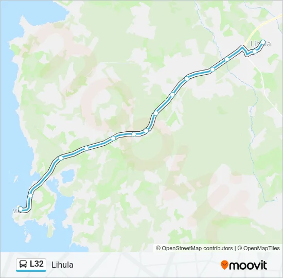 L32 Bus Line Map