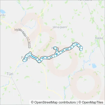 11G Bus Line Map