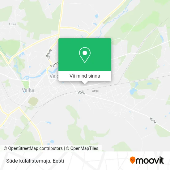 Säde külalistemaja kaart