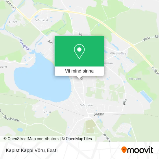 Kapist Kappi Võru kaart