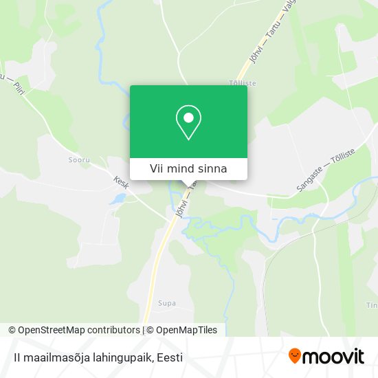 II maailmasõja lahingupaik kaart