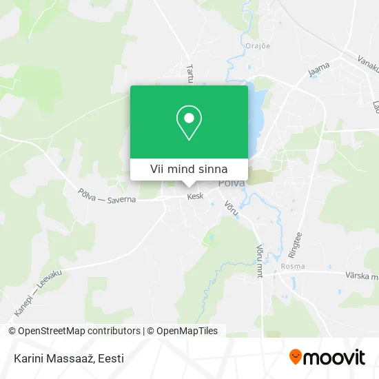 Karini Massaaž kaart