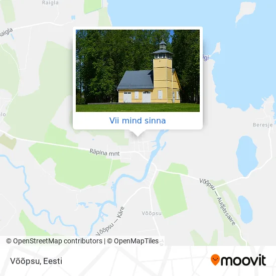 Võõpsu kaart