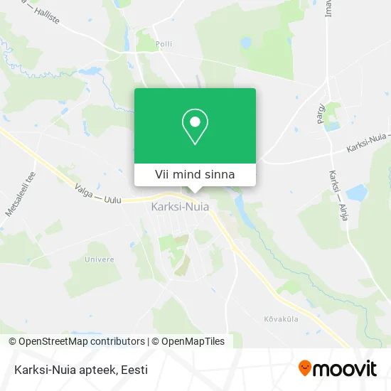Karksi-Nuia apteek kaart
