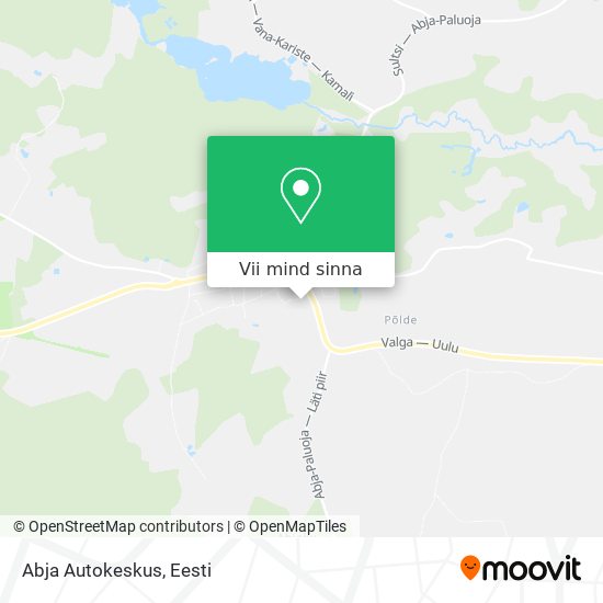 Abja Autokeskus kaart