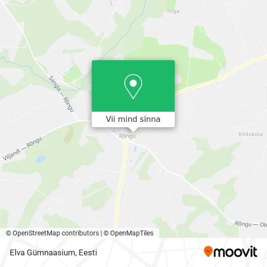 Elva Gümnaasium kaart