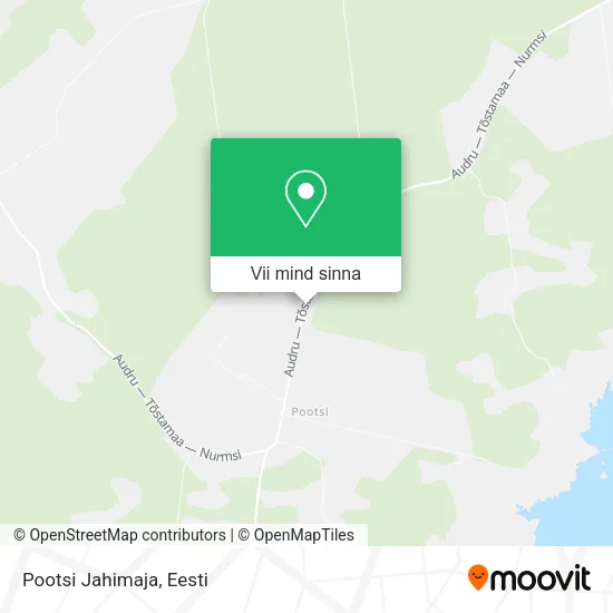 Pootsi Jahimaja kaart