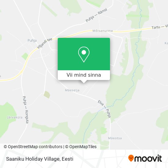 Saaniku Holiday Village kaart
