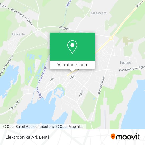 Elektroonika Äri kaart