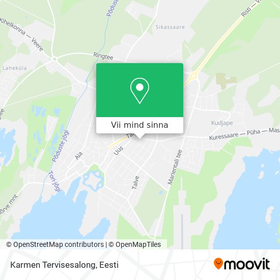 Karmen Tervisesalong kaart