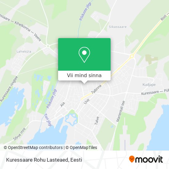 Kuressaare Rohu Lasteaed kaart