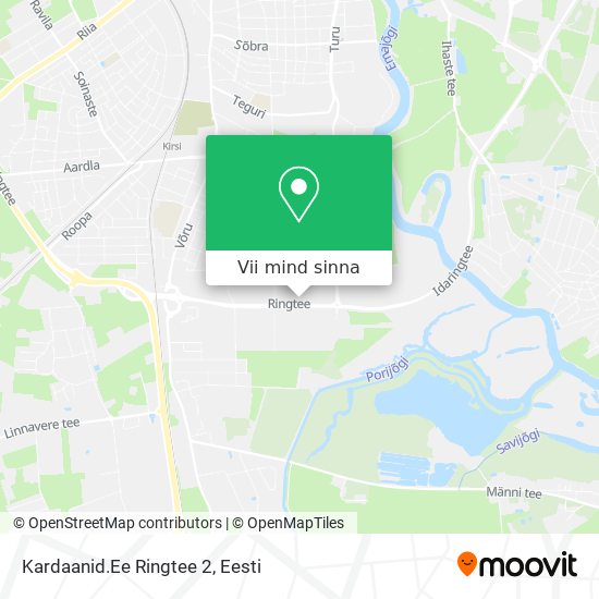 Kardaanid.Ee Ringtee 2 kaart