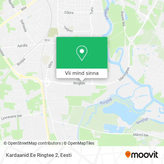 Kardaanid.Ee Ringtee 2 kaart