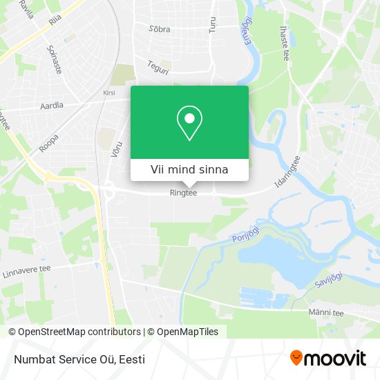 Numbat Service Oü kaart